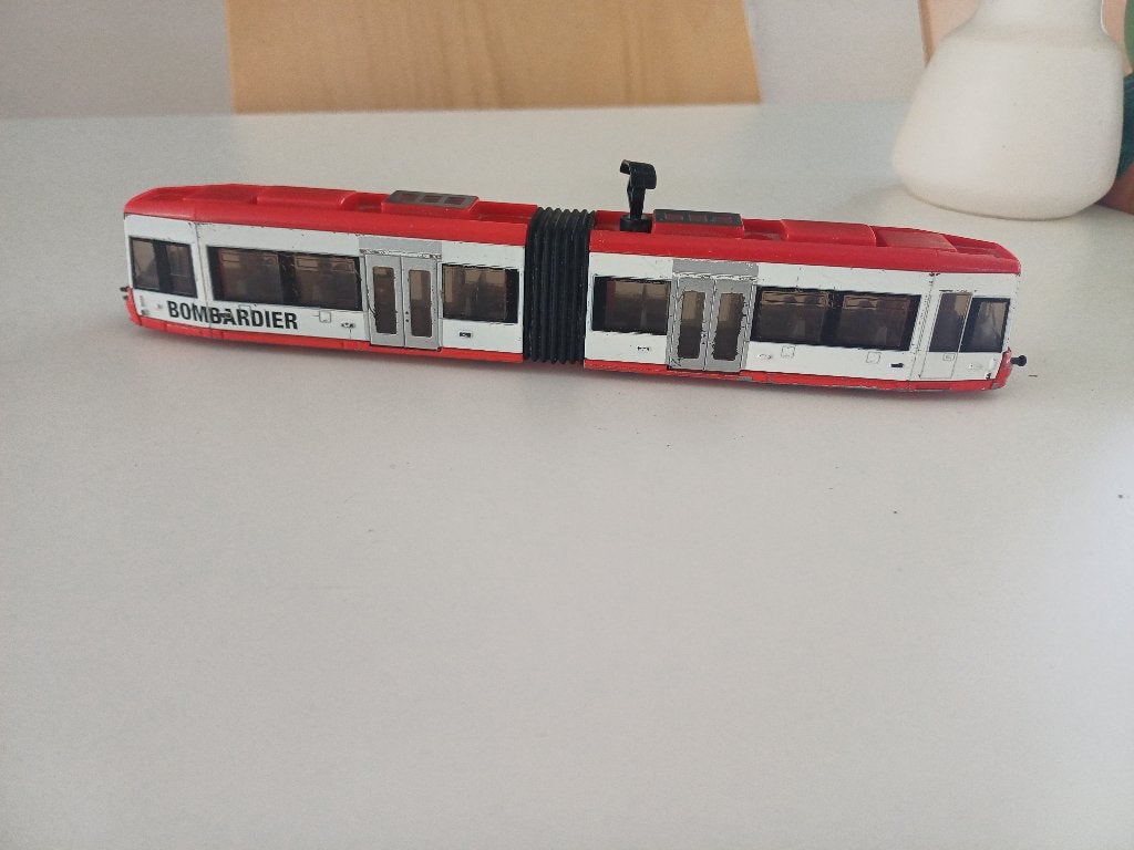 Siku Bombardier tram gebruikt, Ophalen of Verzenden, Gebruikt, Overige typen