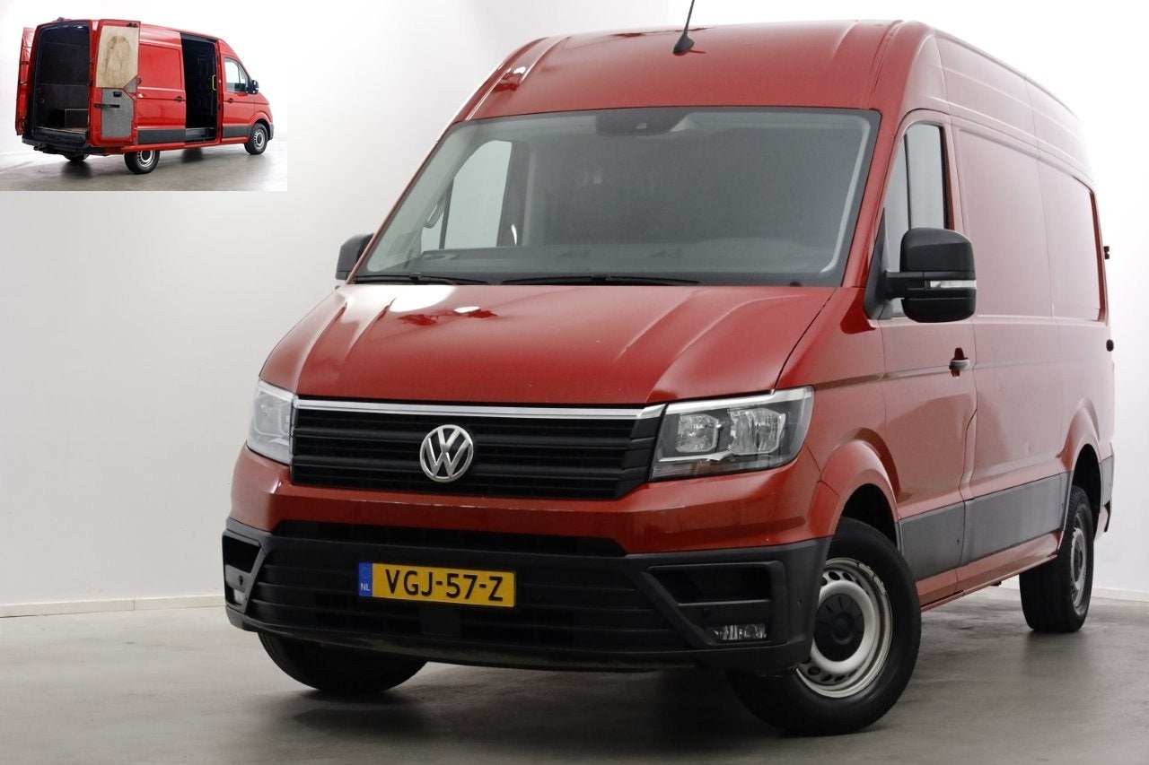 Volkswagen Crafter 35 2.0 TDI 177pk RWD L3H3 (L2H2) Airco/Na, Auto's, Dealer onderhouden, Achterwielaandrijving, Gebruikt, Euro 6