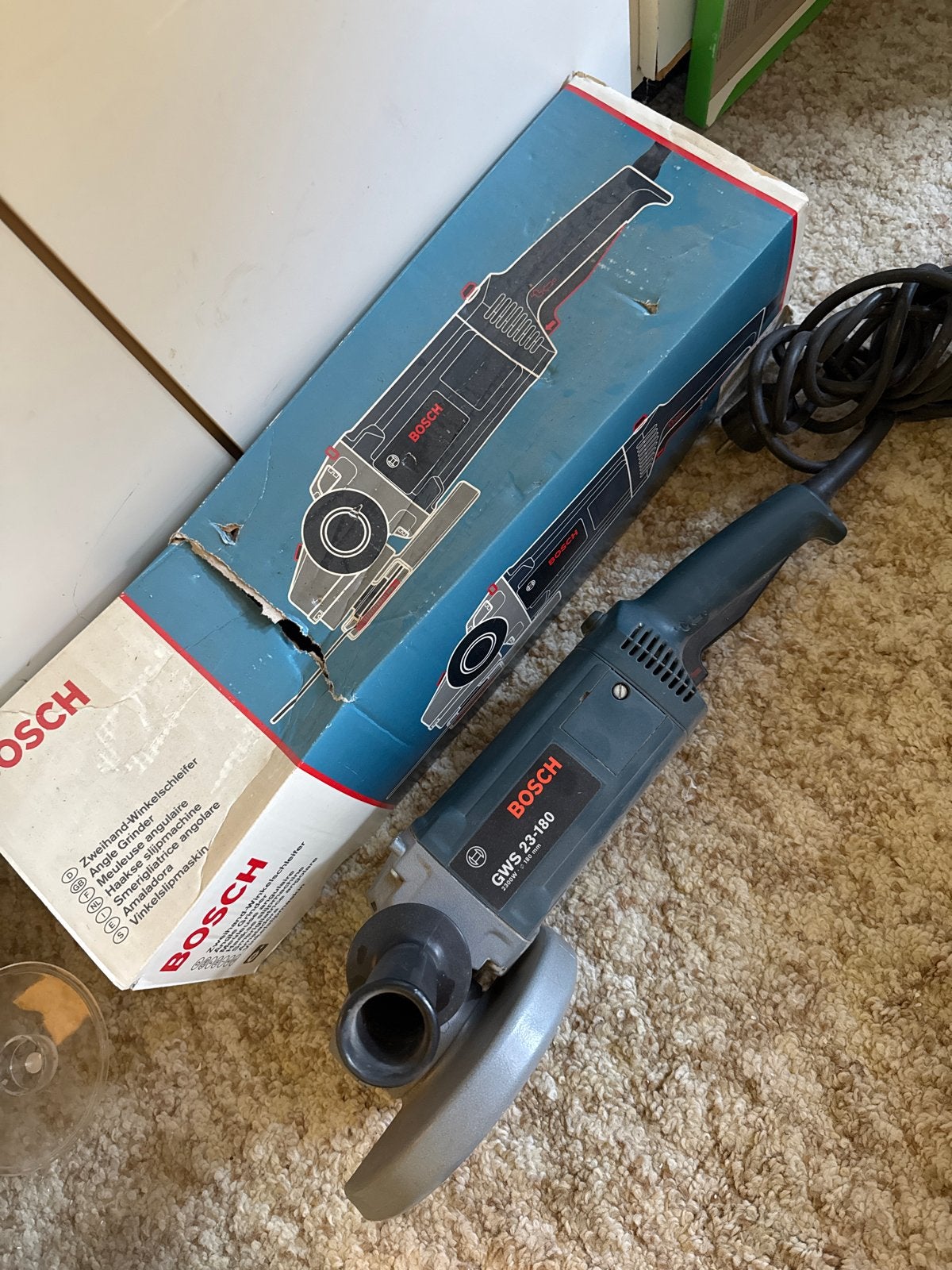 Bosch GWS 23-180 Haakse Slijper, Ophalen, Gebruikt, Haakse slijper, Bosch