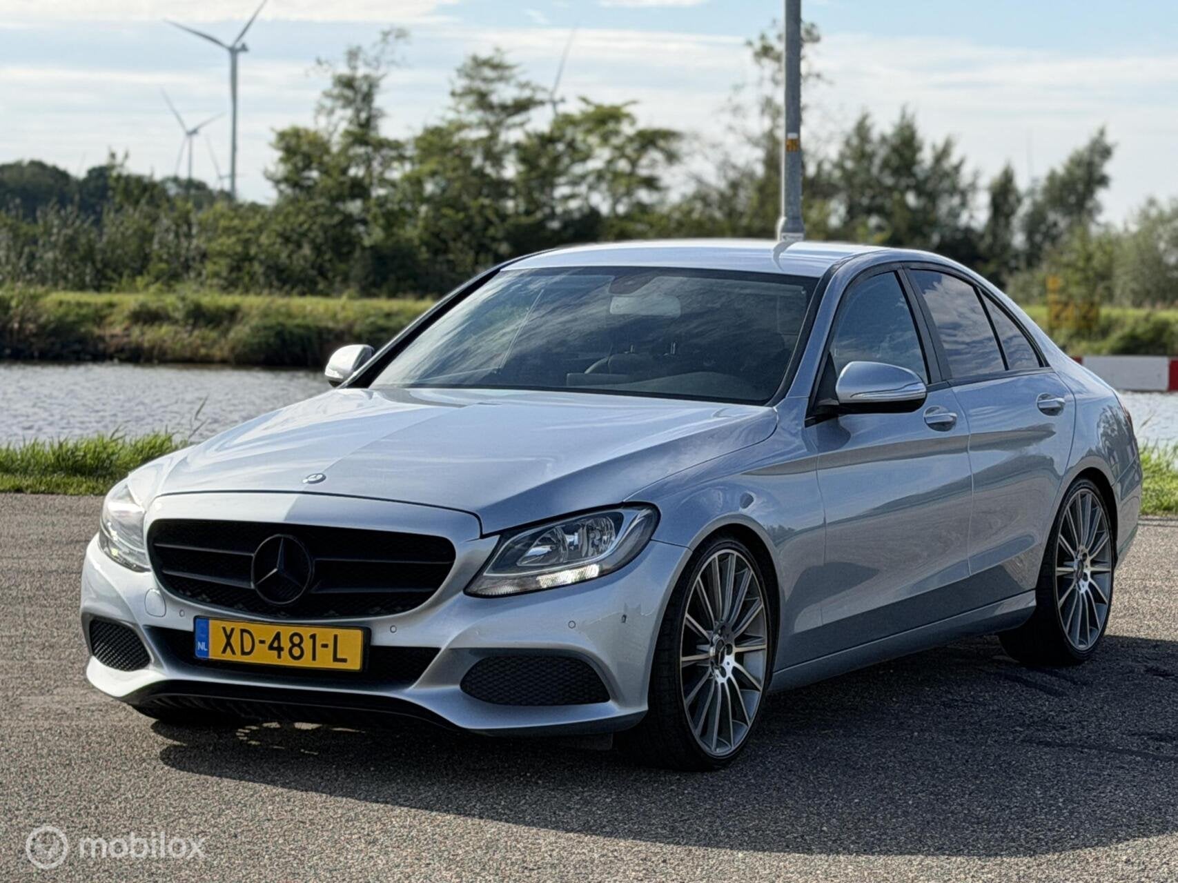 Mercedes C-klasse 200 CDI, Leer, 20inch Amg , Blikvanger !, 1385 kg, Gebruikt, Euro 6, 4 cilinders