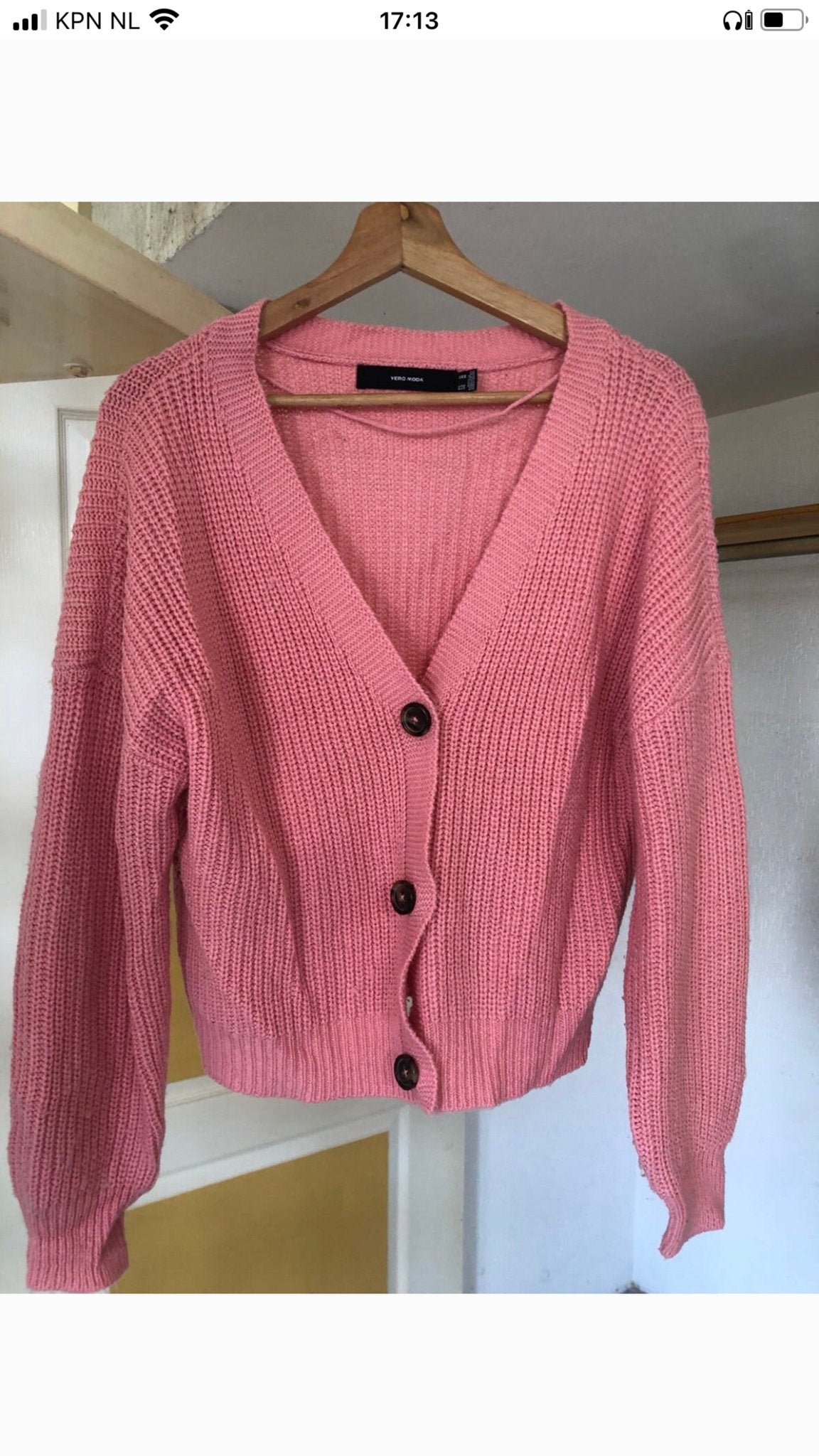 Dames vest Roze Vero Moda, maat M, Ophalen of Verzenden, Zo goed als nieuw, Maat 38/40 (M), Roze