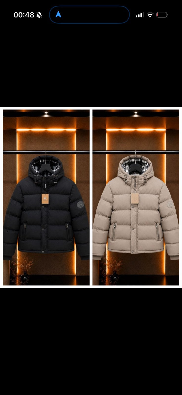 Winterjassen (Unisex) - Burberry, Ophalen of Verzenden, Nieuw, Overige maten, Zwart