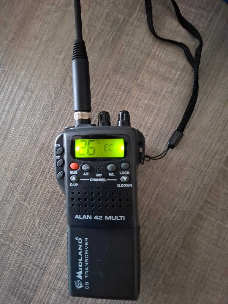 Midland CB Transceiver, Telecommunicatie, Ophalen, 5 tot 15 km, Nieuw, Portofoon of Walkie-talkie