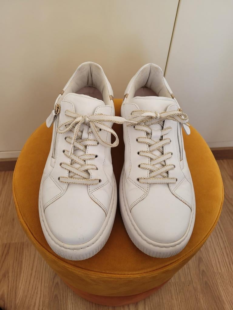 Gabor sneakers wit maat 8 H (42), Ophalen of Verzenden, Zo goed als nieuw, Wit, Sneakers of Gympen
