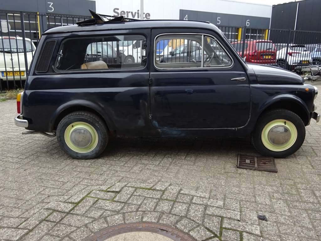 Fiat 500 0.5 Giardiniera 1972 Blauw, foto 8