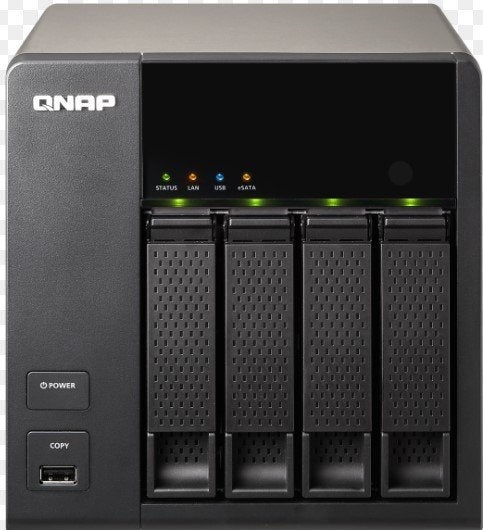 QNAP NAS Server 4-bay (TS-469L), Computers en Software, Ophalen of Verzenden, Gebruikt