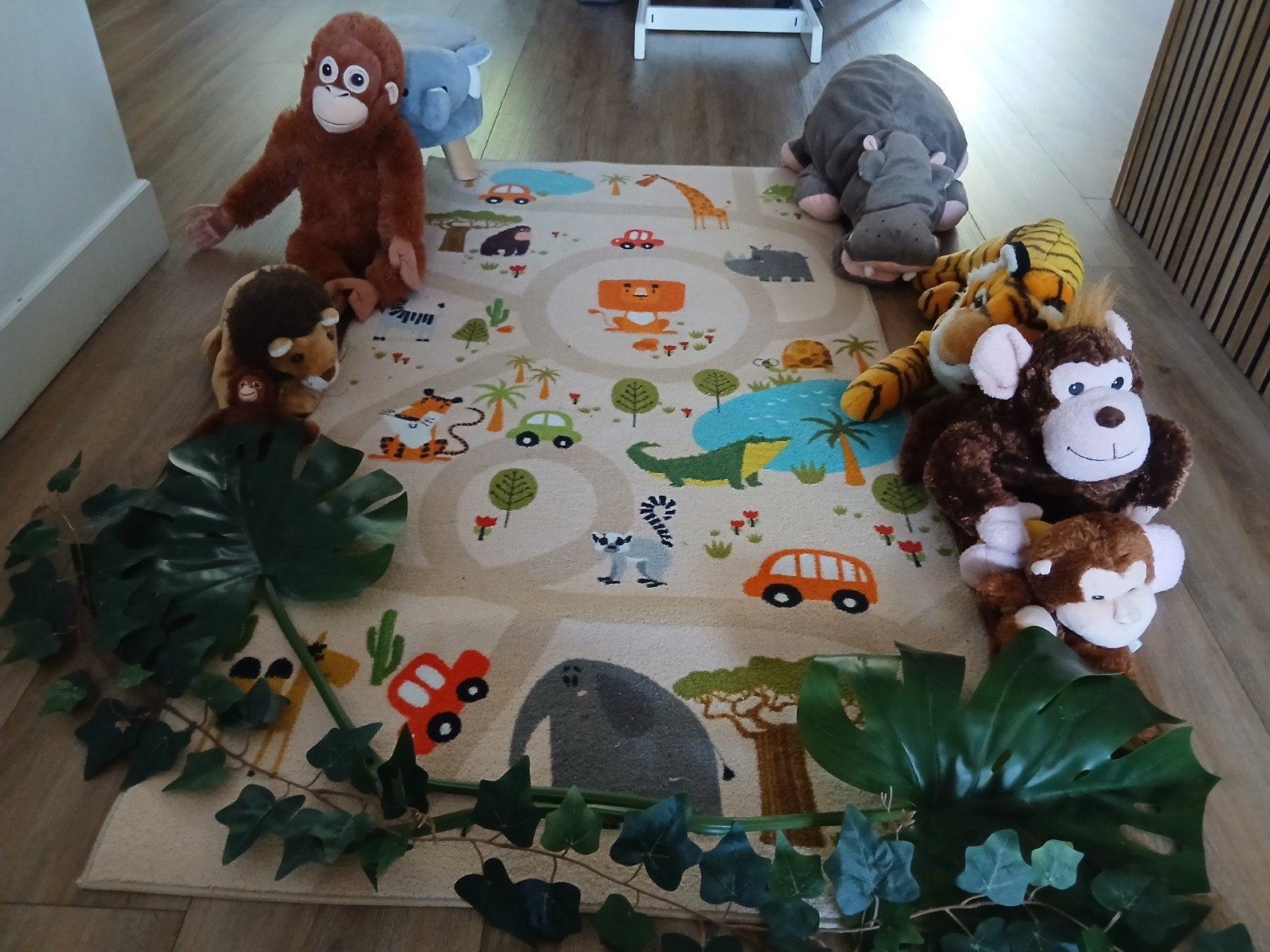 Jungle kinderkamer, Ophalen, Zo goed als nieuw, Wanddecoratie