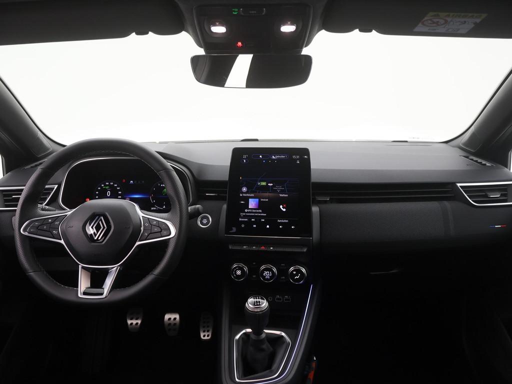 Renault Clio 1.0 TCe 90 GPF esprit Alpine ACC|BLIS|CAMERA|LE, Voorwielaandrijving, Gebruikt, Euro 6, Leder en Stof