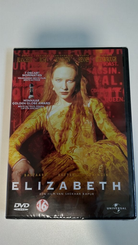 Elizabeth DVD, Alle leeftijden, Ophalen of Verzenden, Nieuw in verpakking, Historisch of Kostuumdrama