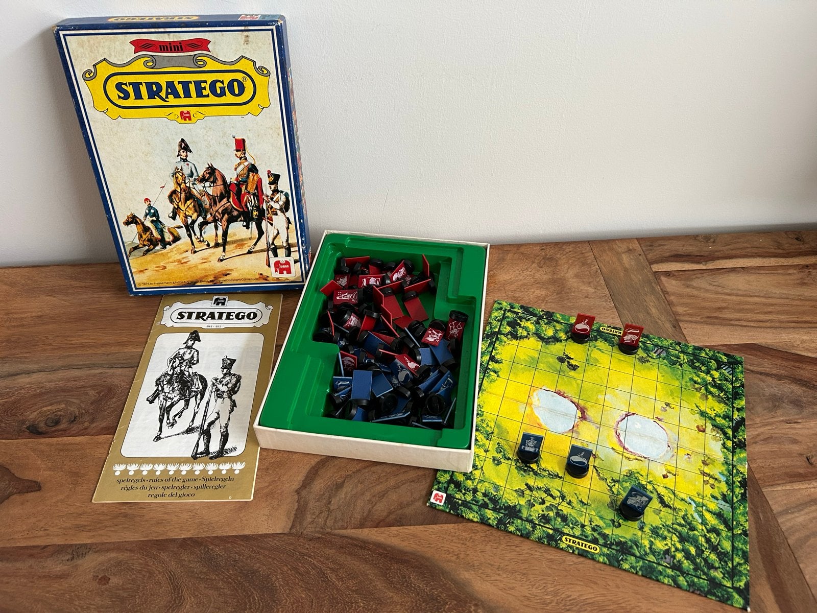 Stratego Mini Reisspel - Vintage Bordspel, Hobby en Vrije tijd, Gezelschapsspellen | Bordspellen, Een of twee spelers, Ophalen of Verzenden
