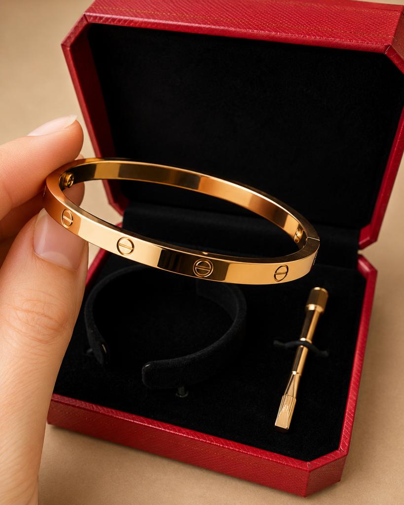 Cartier Love Bracelet Rose Goud maat 18, Ophalen of Verzenden, Nieuw, Goud