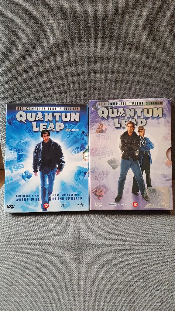 Quantum Leap (seizoen 1 en 2), Engels, Nederlands, Ophalen of Verzenden, Zo goed als nieuw