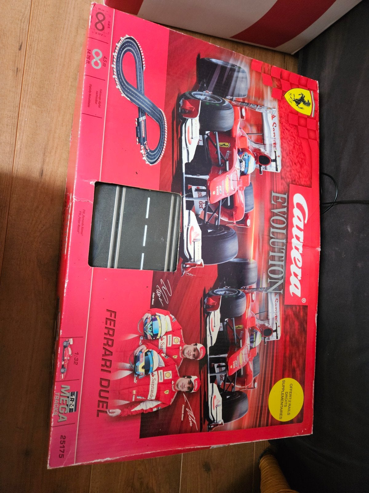 Carrera Evolution Ferrari Duel Racebaan, Carrera, Ophalen of Verzenden, Elektrisch, Racebaan