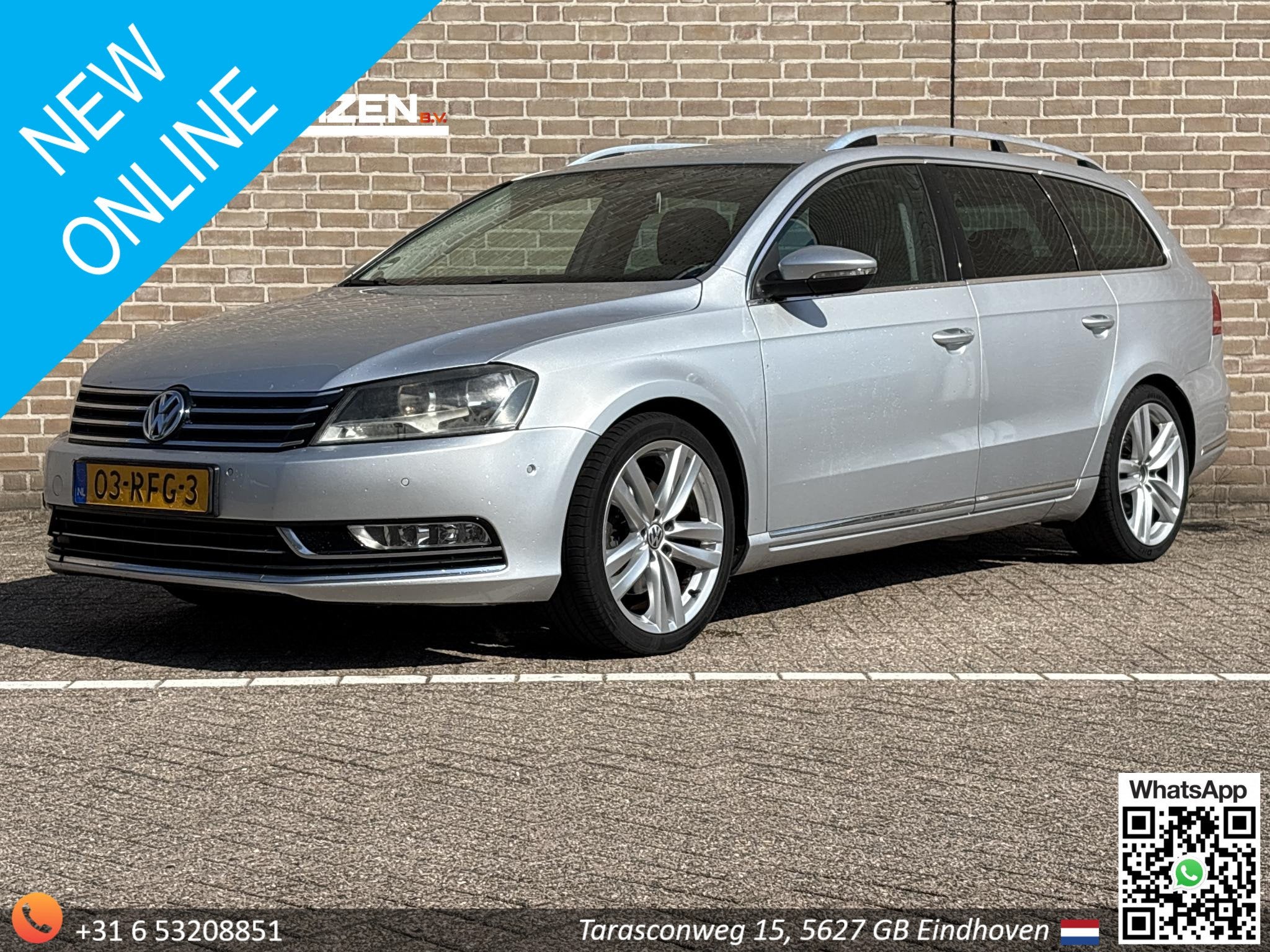 Volkswagen Passat Variant 1.8 TSI Highline | Leder | Climate, Auto's, Volkswagen, Voorwielaandrijving, Euro 5, Gebruikt, Zwart