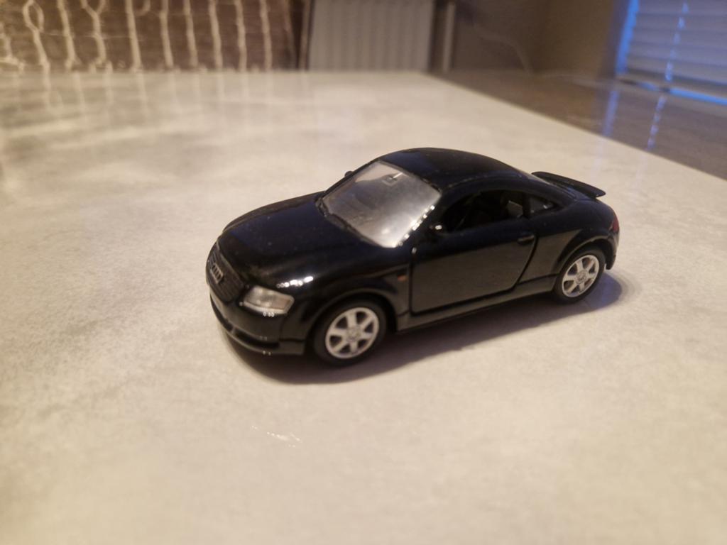 Audi TT van welly 1:50, Ophalen of Verzenden, Auto, Overige merken