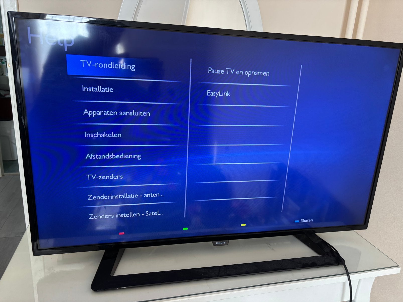 Philips 40 inch Full HD LED TV, Ophalen, Philips, 50 Hz, Zo goed als nieuw