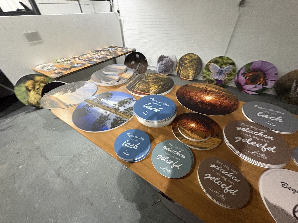 MUURCIRKELS & VILTJES – GROTE PARTIJVERKOOP, Huis en Inrichting, Woonaccessoires | Wanddecoraties, Ophalen, Nieuw, Wandcirkel