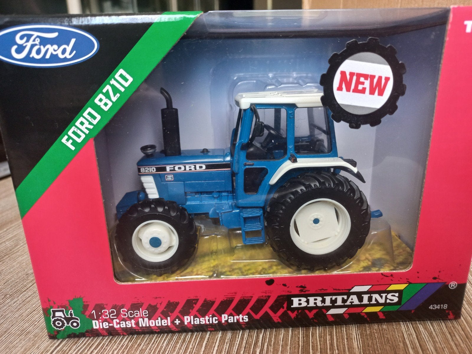 Ford 8210 Gen3 Britains, Ophalen of Verzenden, Nieuw, Tractor of Landbouw, Overige merken