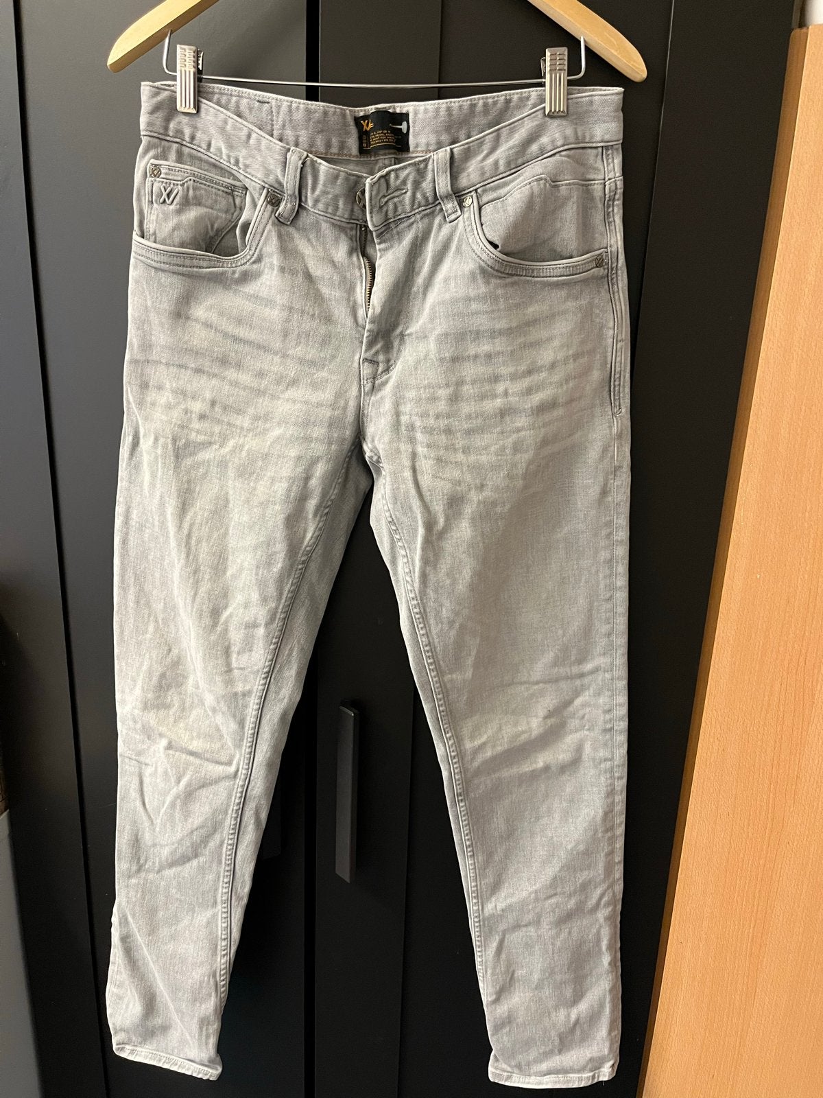 Grijze jeans van Yellow Cab, maat W32, Ophalen of Verzenden, Zo goed als nieuw, Grijs, W32 (confectie 46) of kleiner