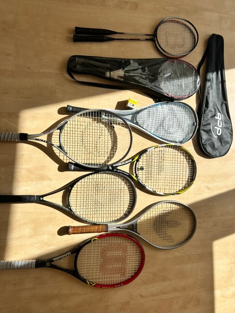 Verzameling Rackets–Tennis, Squash & Badminton | Div. Merken, Ophalen, Gebruikt, Racket, Babolat