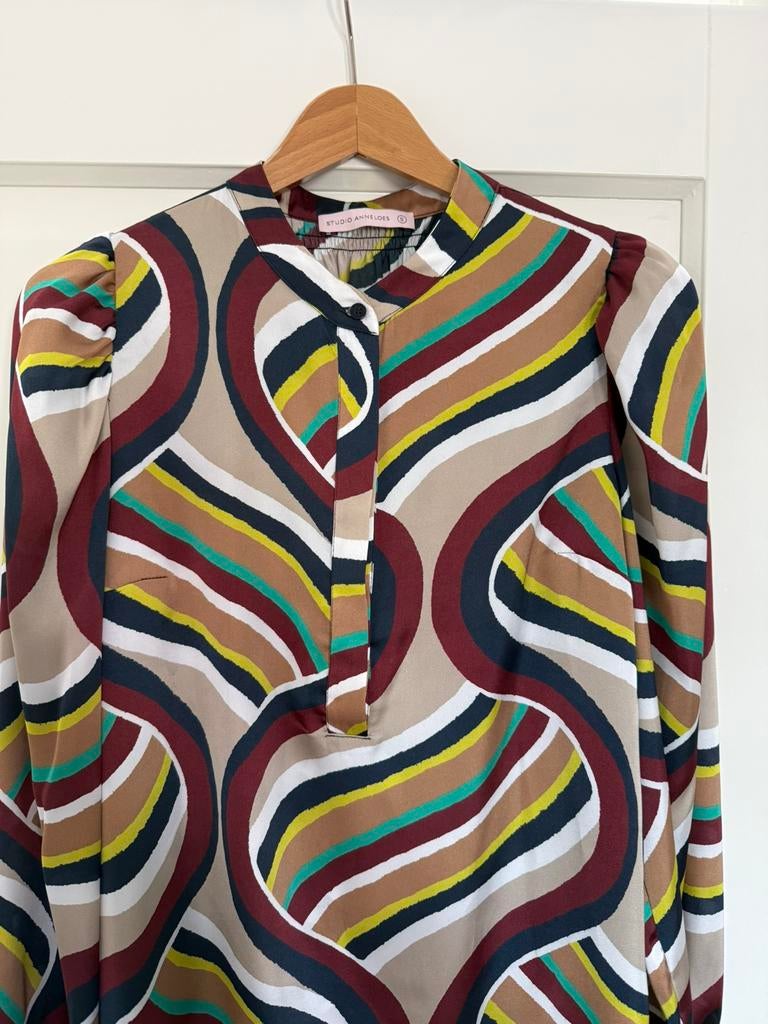 Studio Anneloes Blouse, Ophalen of Verzenden, Zo goed als nieuw, Maat 36 (S), Overige kleuren