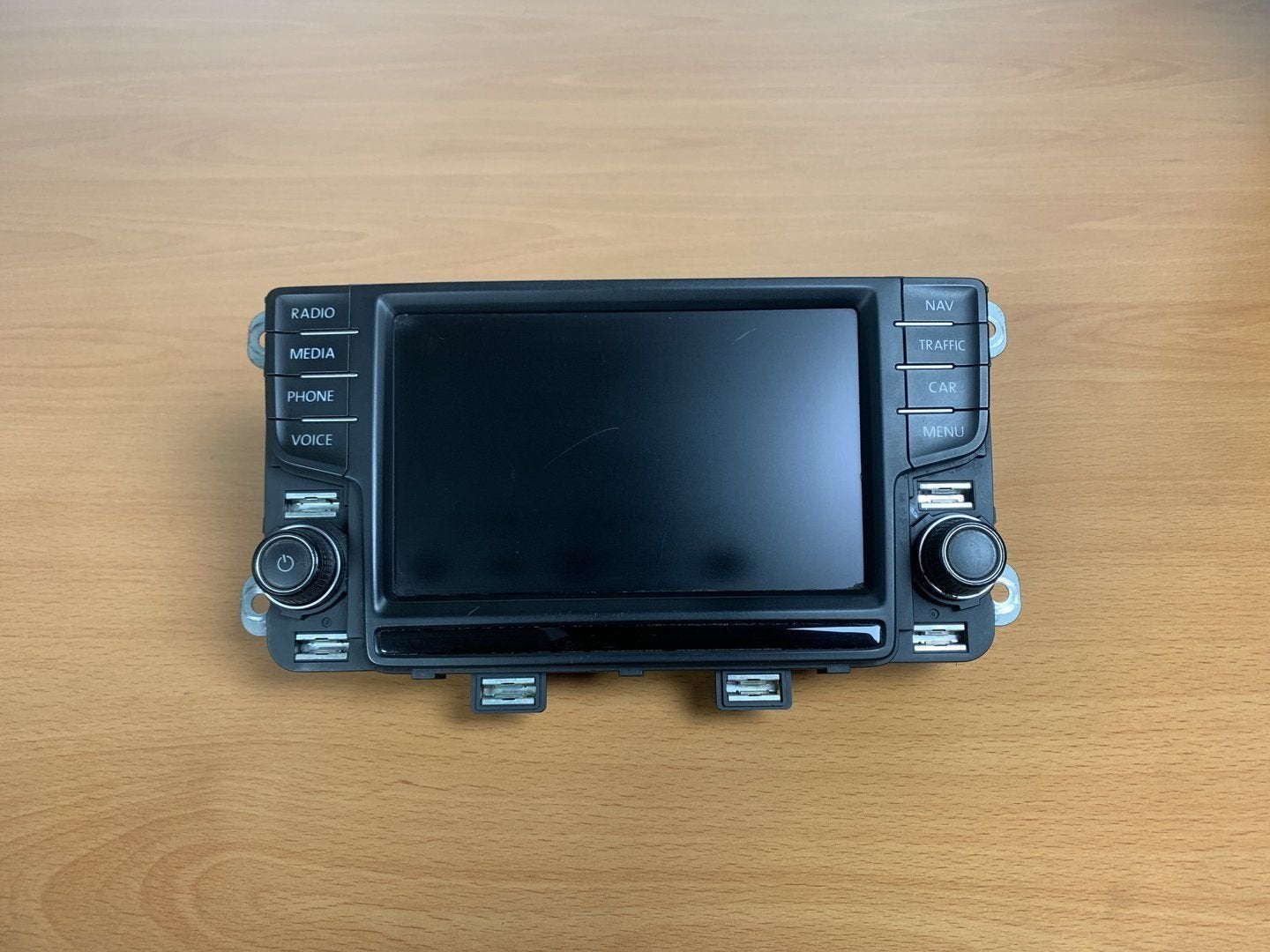 volkswagen polo V 2014 tot 2017 display multimedia 6C0919603, Ophalen of Verzenden, -, -, -