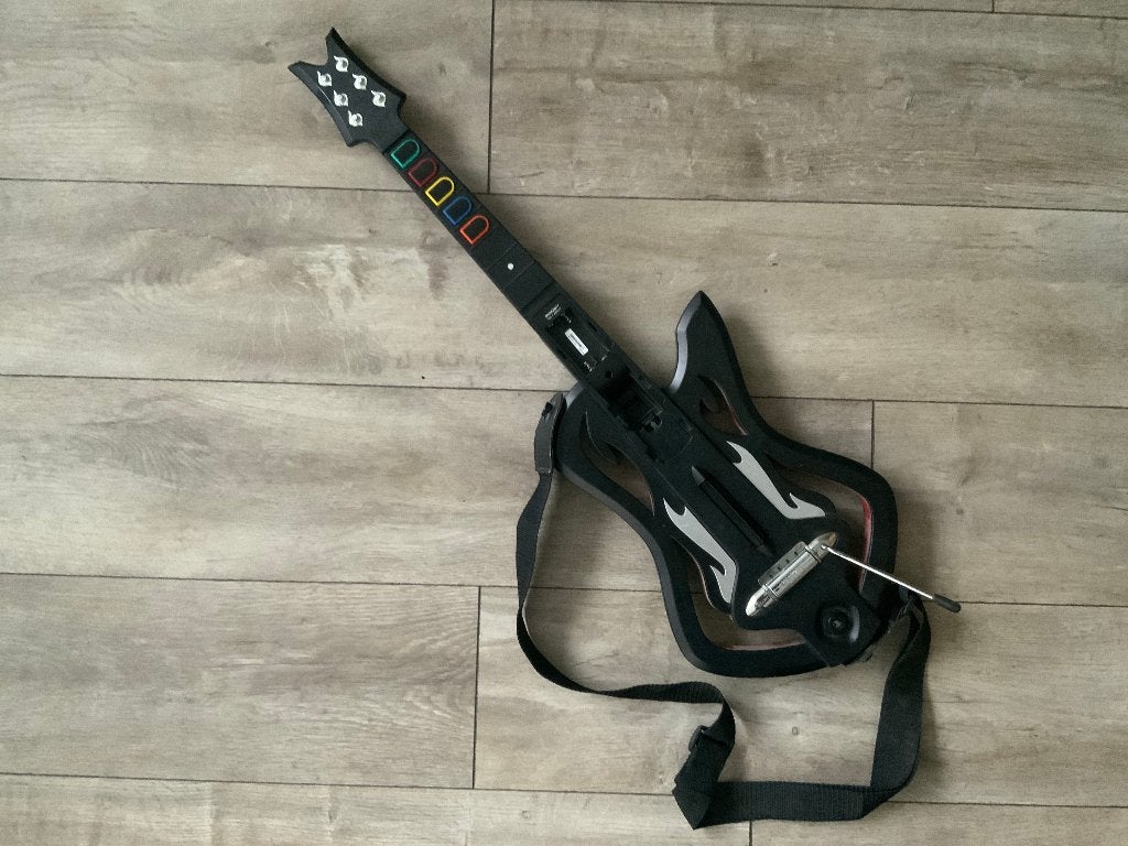 Playstation 4 Guitar Hero Warriors of Rock Gitaar voor PS4, Spelcomputers en Games, Muziek, 1 speler, Ophalen of Verzenden, Zo goed als nieuw