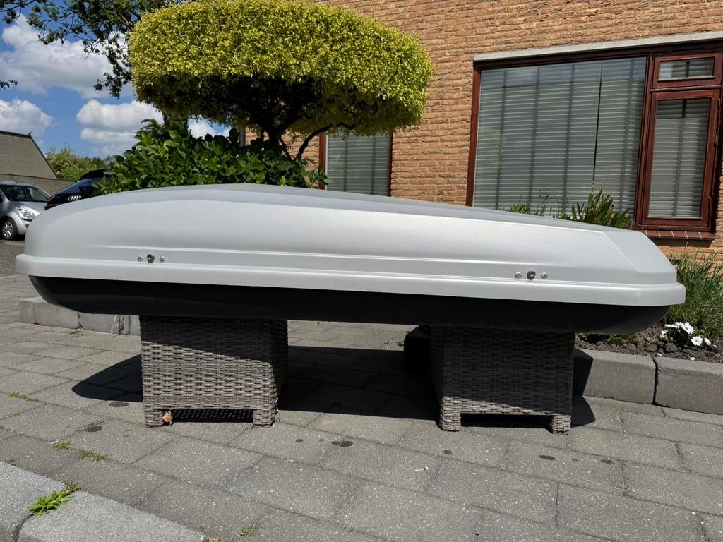 HAPRO roady 450 skibox dakkoffer volume 420 liter v.a €160,-, Auto diversen, Ophalen, Zo goed als nieuw