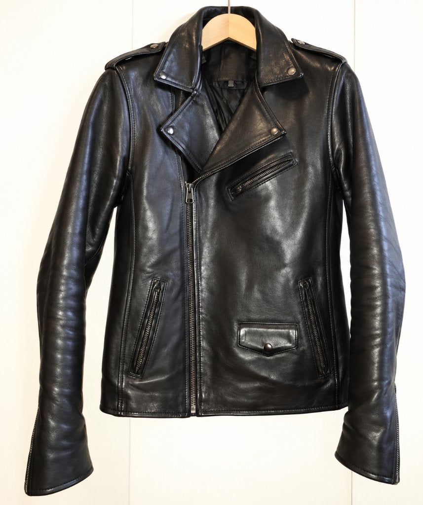 Goosecraft bikerjack 'all black' in maat M, Kleding | Heren, Maat 48/50 (M), Zwart, Goosecraft, Ophalen of Verzenden