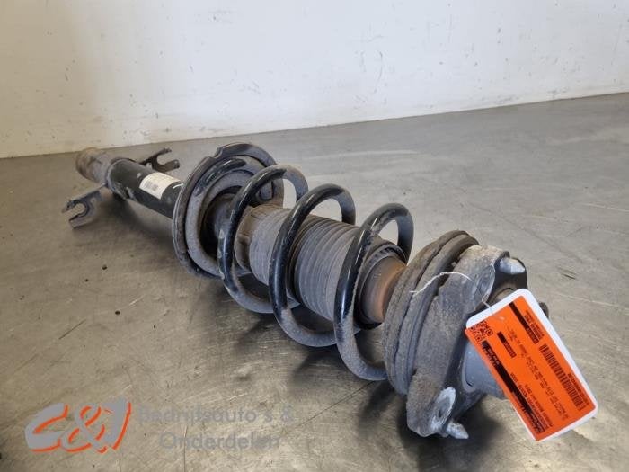 Schokdemperpoot rechts-voor van een Peugeot Boxer, Auto-onderdelen, Ophanging en Onderstel, Peugeot, Gebruikt, 3 maanden garantie