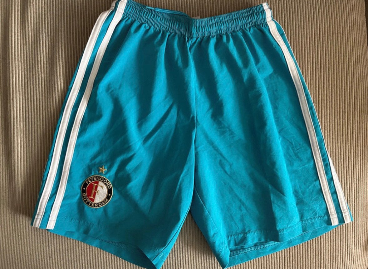 Feyenoord voetbalbroek, Ophalen of Verzenden, Zo goed als nieuw, Jongen of Meisje, Broek