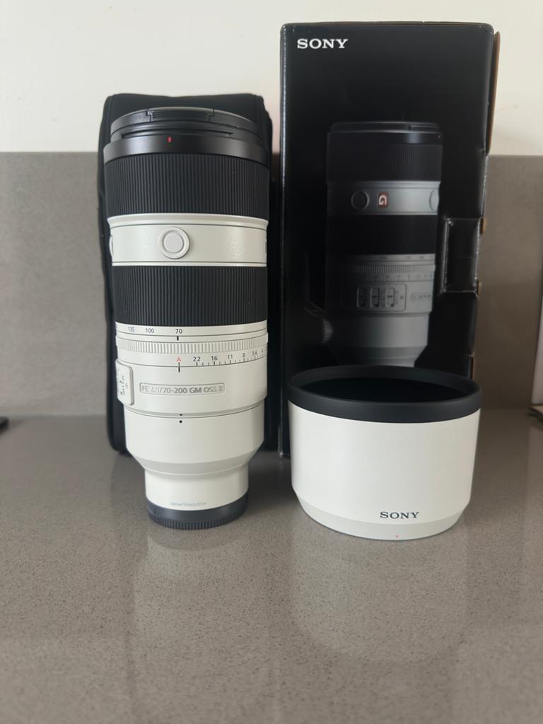 Sony FE 70-200 GM OSS II - Nieuwstaat met alle accessoires, Ophalen of Verzenden, Zo goed als nieuw, Telelens, Zoom