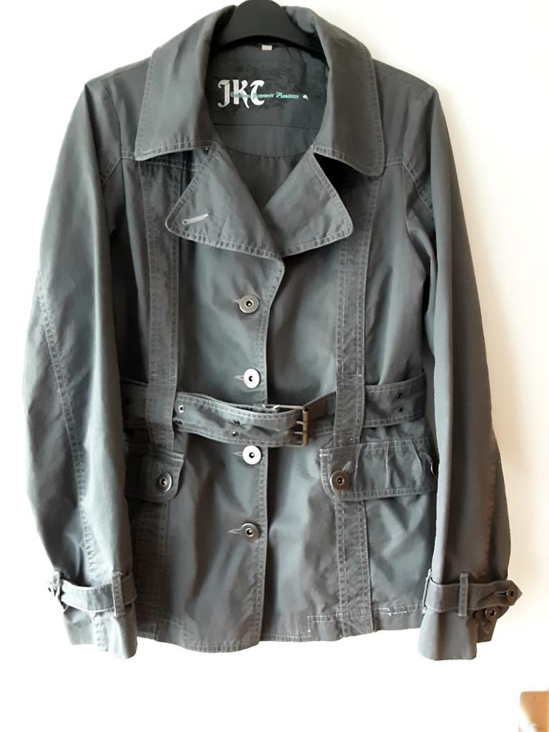 Miss Etam jas,kleur grijs, maat S (36), Kleding | Dames, Jasjes, Kostuums en Pakken, Ophalen of Verzenden, Zo goed als nieuw, Maat 36 (S)