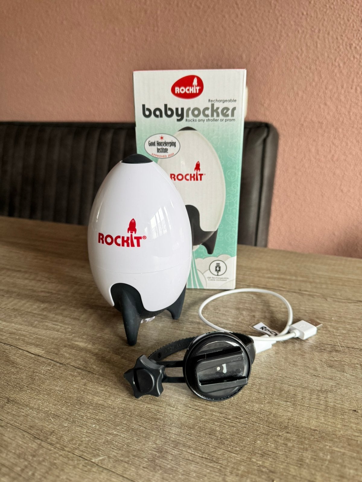 Rockit Baby Rocker, oplaadbaar, Ophalen of Verzenden, Zo goed als nieuw