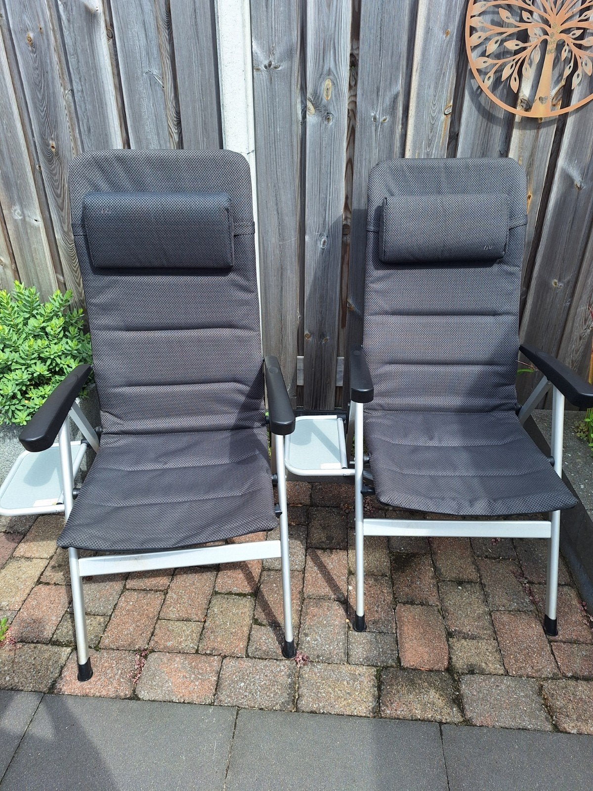 2 camping stoelen  Human Nature, Ophalen, Gebruikt, Campingstoel