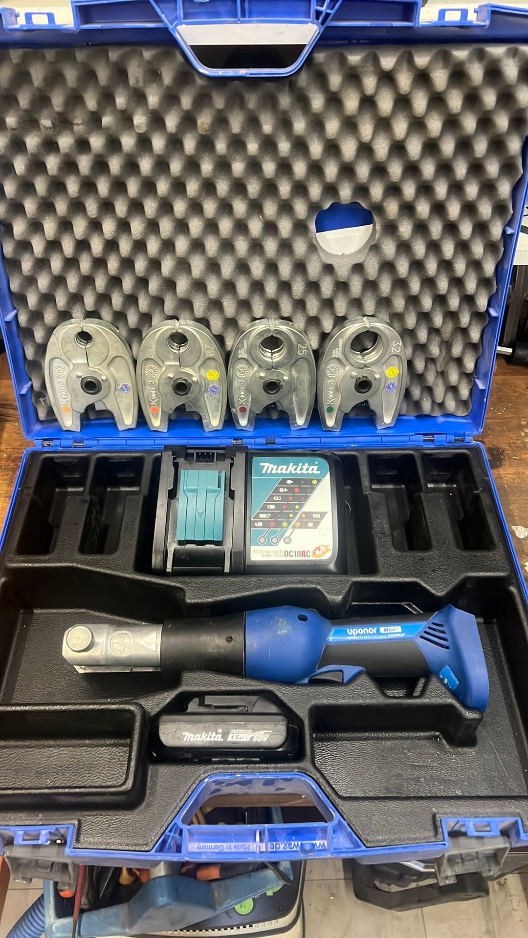Perstang uponor mini 2 inc 4 persbekken