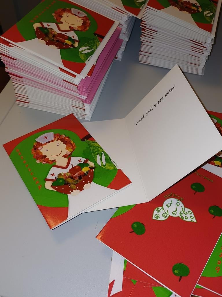 Te koop: complete partij nieuwe wenskaarten inclusief envelo, Ophalen of Verzenden