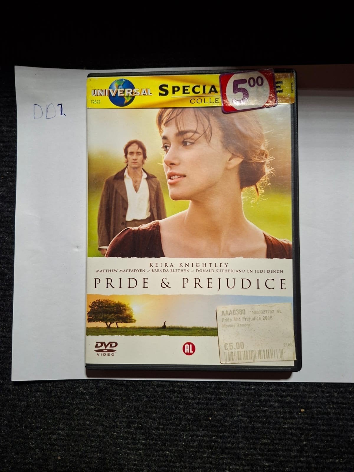 Pride & Prejudice DVD - Romantisch kostuumdrama, Ophalen of Verzenden