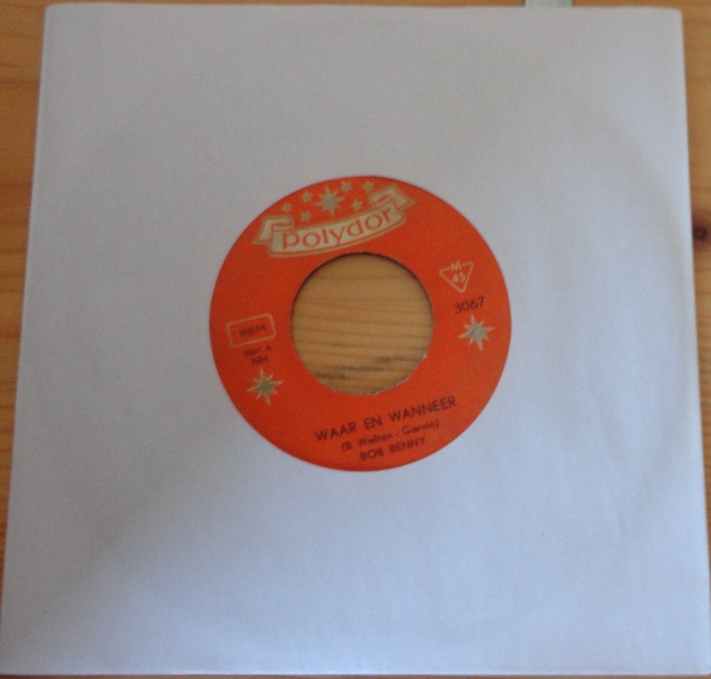 Bob Benny > Waar en wanneer, Cd's en Dvd's, Ophalen of Verzenden, Gebruikt, 7 inch, Nederlandstalig
