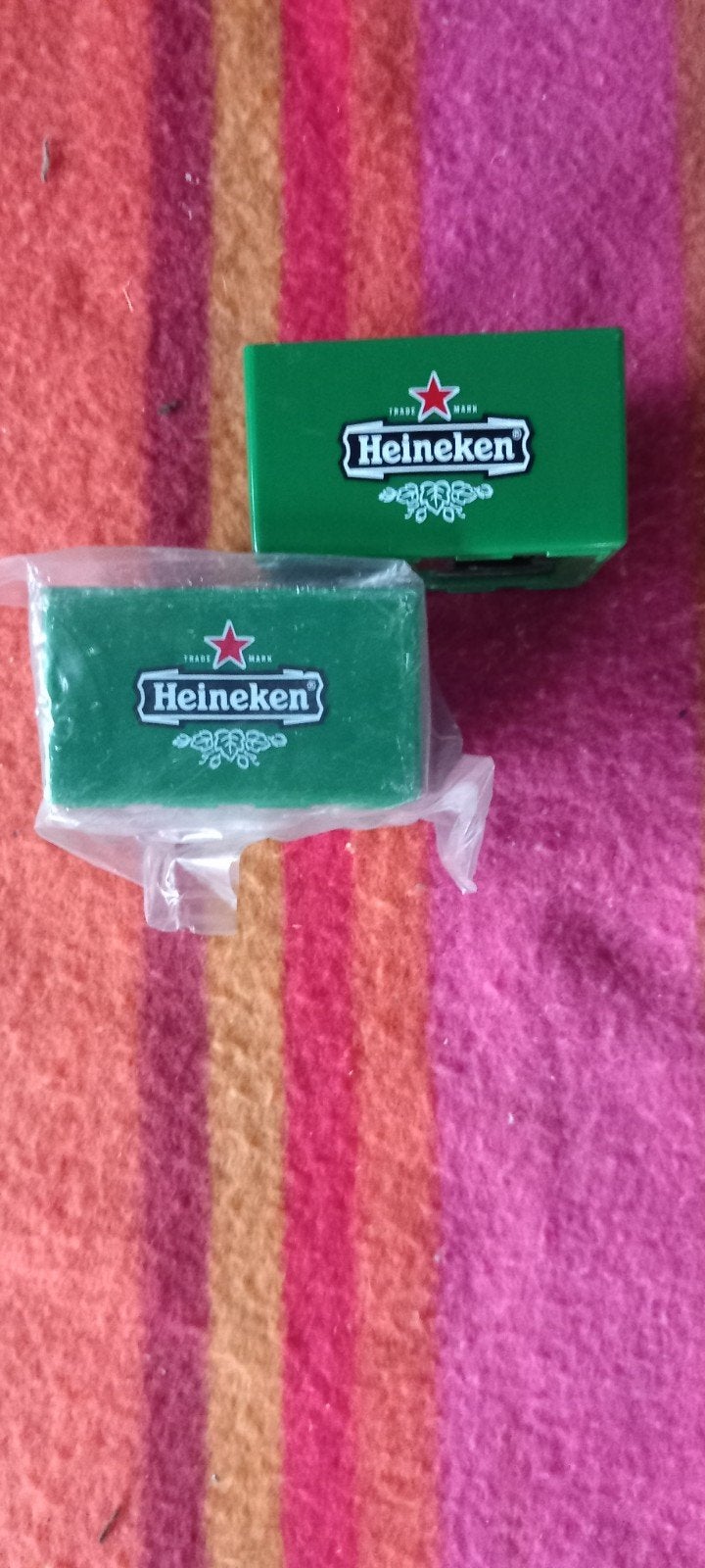 Heineken minikratjes nieuw met flesjes - 2 stuks, Verzamelen, Ophalen of Verzenden, Nieuw