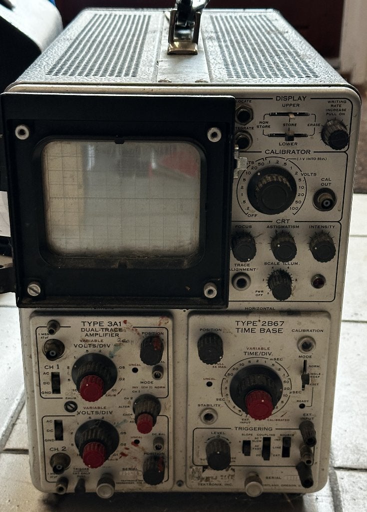 Zeldzame Vintage Tektronix 564 Geheugen Oscilloscoop, Ophalen, Overige typen