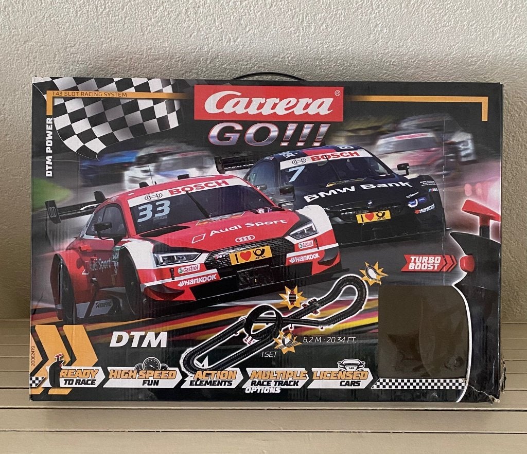 Carrera Racebaan (2 banen), Kinderen en Baby's, Speelgoed | Racebanen, Racebaan, Carrera, Ophalen of Verzenden, Zo goed als nieuw