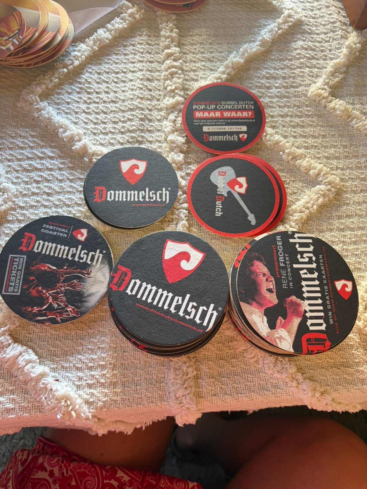 55 stuks Dommelsch Bierviltjes - Diverse Ontwerpen (Nieuw), Ophalen of Verzenden, Zo goed als nieuw