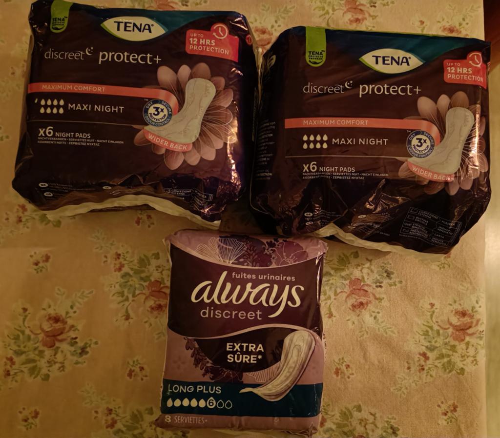 Incontinentie materiaal Tena en Always, Ophalen of Verzenden, Nieuw