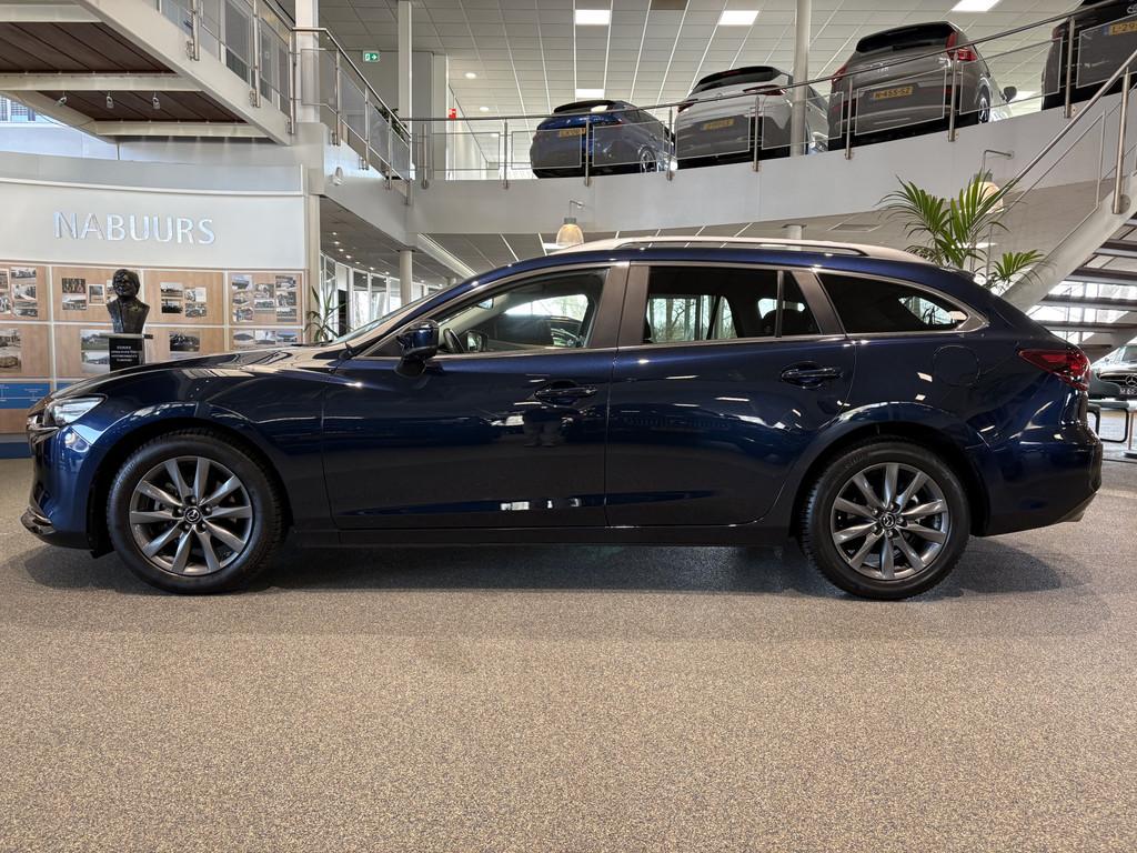 Mazda 6 Sportbreak 2.0 SkyActiv-G 165pk Centre-Line NL auto,, Auto's, Mazda, Stof, Gebruikt, 4 cilinders, 165 pk