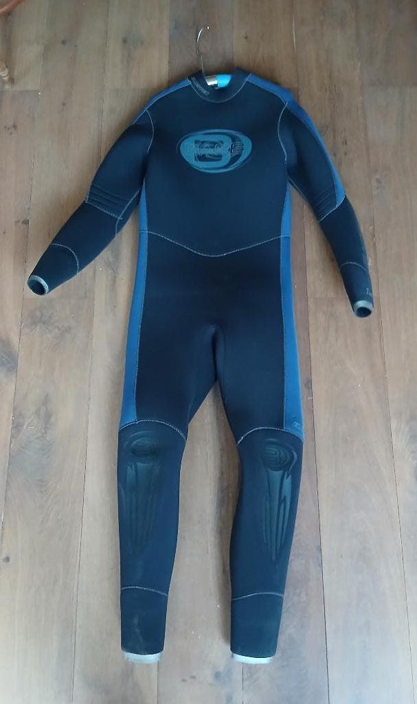 duikpak wetsuit maat XL, merk BARE, 7 mm, Watersport en Boten, Ophalen of Verzenden, Zo goed als nieuw, Heer, Wetsuit