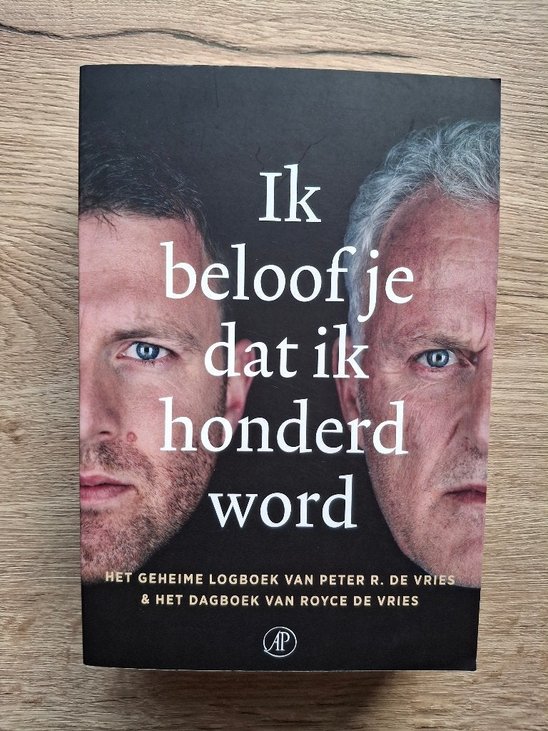 Boek Ik Beloof Je Dat Ik Honderd Word (Peter R de Vries), Ophalen, Zo goed als nieuw, Overige