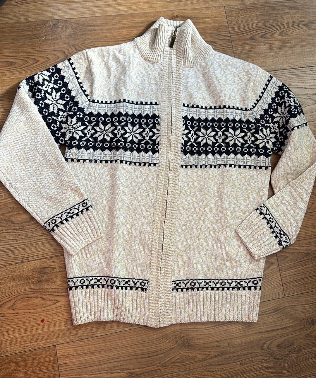 Gebreid vest, Ophalen of Verzenden, Zo goed als nieuw, Beige