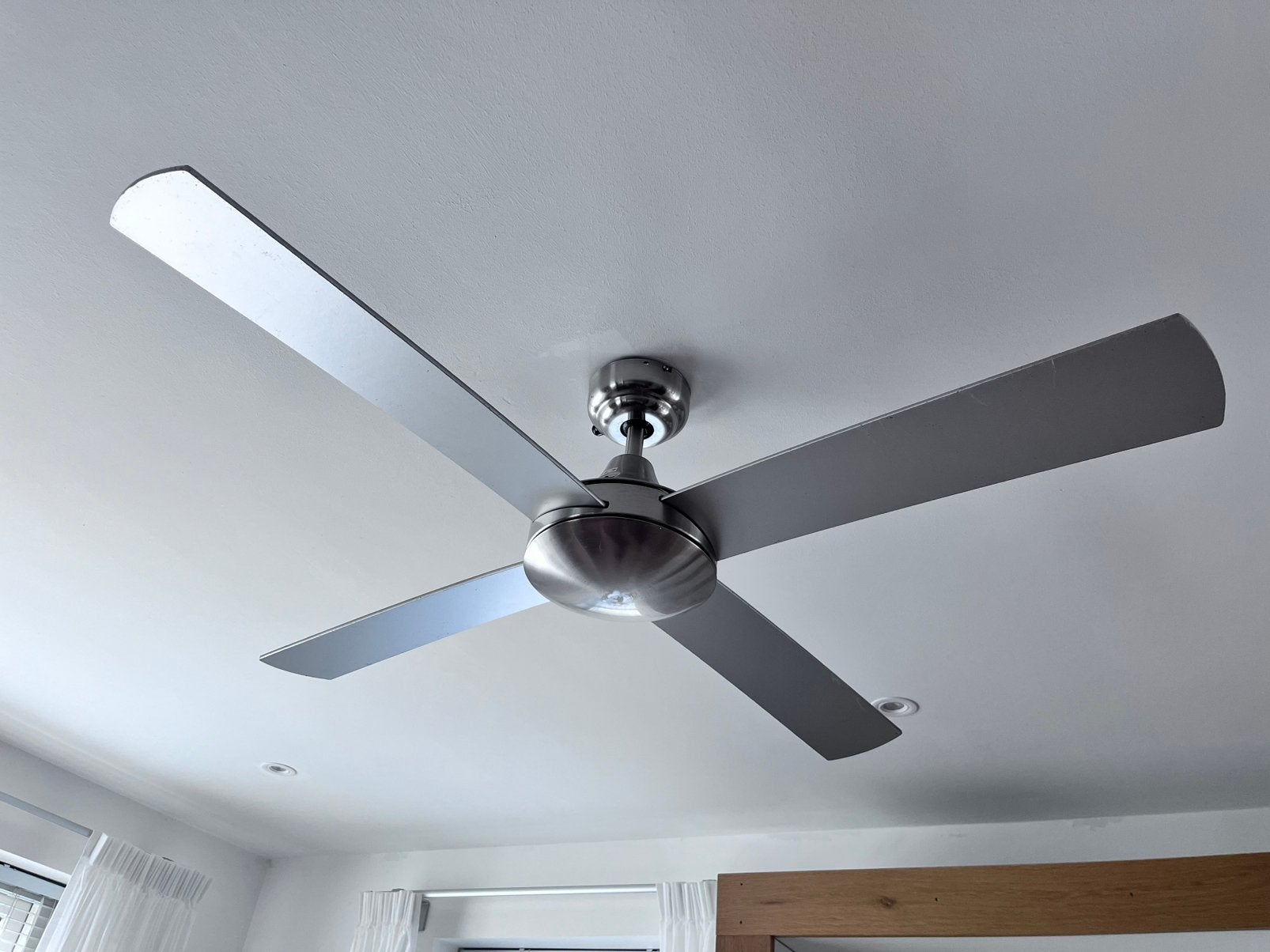 Plafond ventilator 2 stuks, Ophalen of Verzenden, Ventilator met afstandsbediening, Gebruikt, Plafondventilator