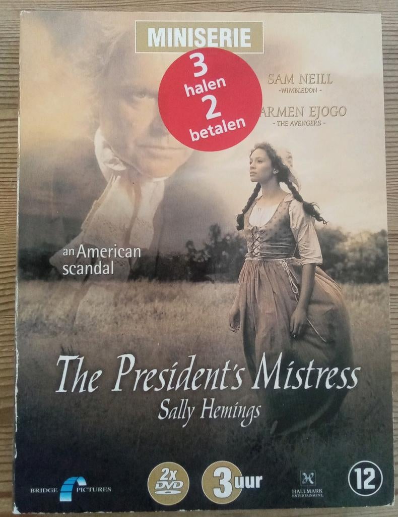 The President's Mistress - Sally Hemings, Vanaf 12 jaar, Ophalen of Verzenden, Zo goed als nieuw, Drama